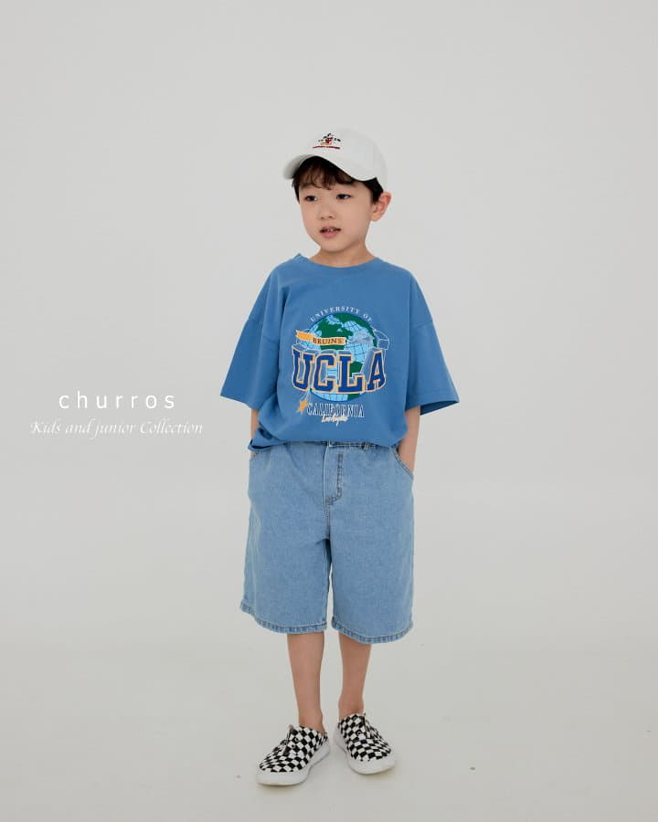 Churros - Korean Children Fashion - #discoveringself - UCLA Paint Tee - 7