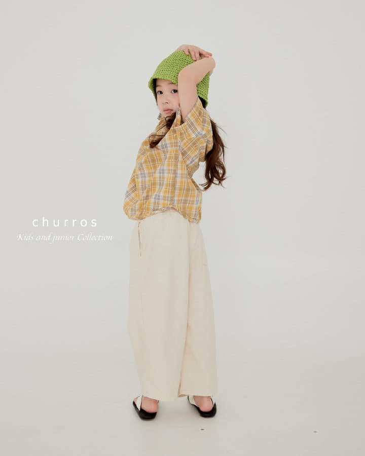 Churros - Korean Children Fashion - #fashionkids - Bice Check Shirt - 5