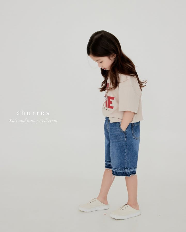 Churros - Korean Children Fashion - #fashionkids - Denim Jeans - 2