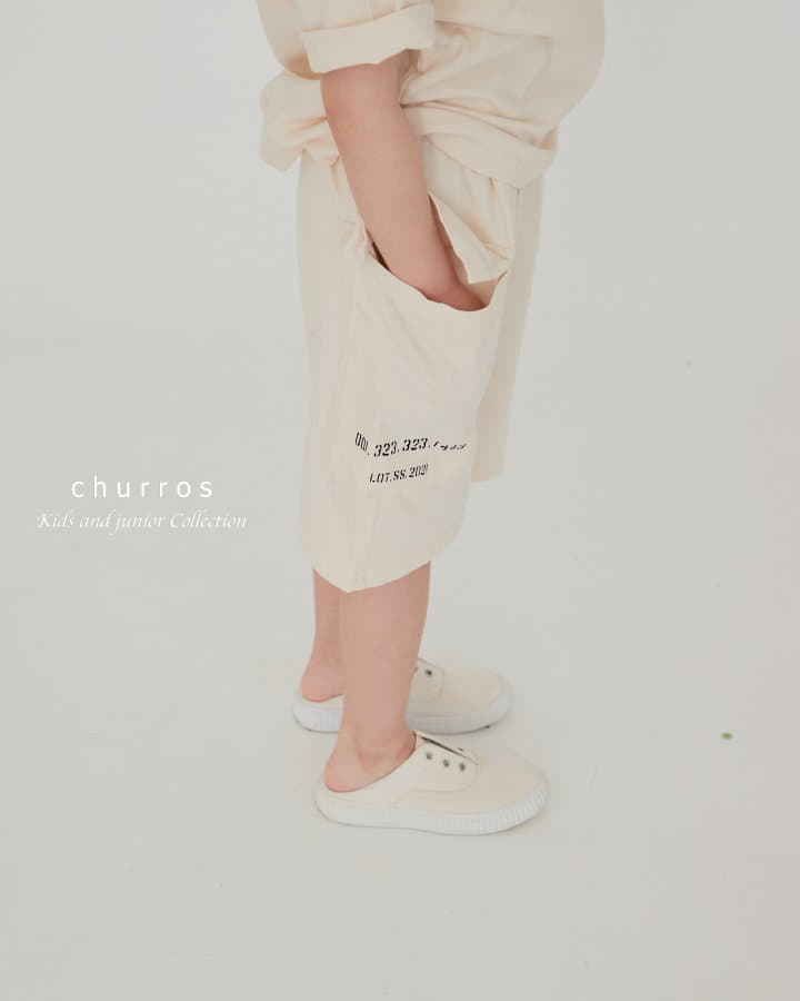 Churros - Korean Children Fashion - #fashionkids - Big Pocket Cargo Shorts - 12