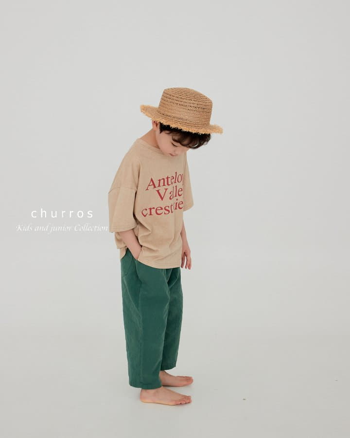 Churros - Korean Children Fashion - #fashionkids - Slit Line Pants - 9