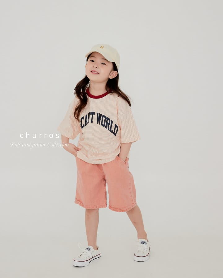 Churros - Korean Children Fashion - #fashionkids - Pigment Cotton Shorts - 11