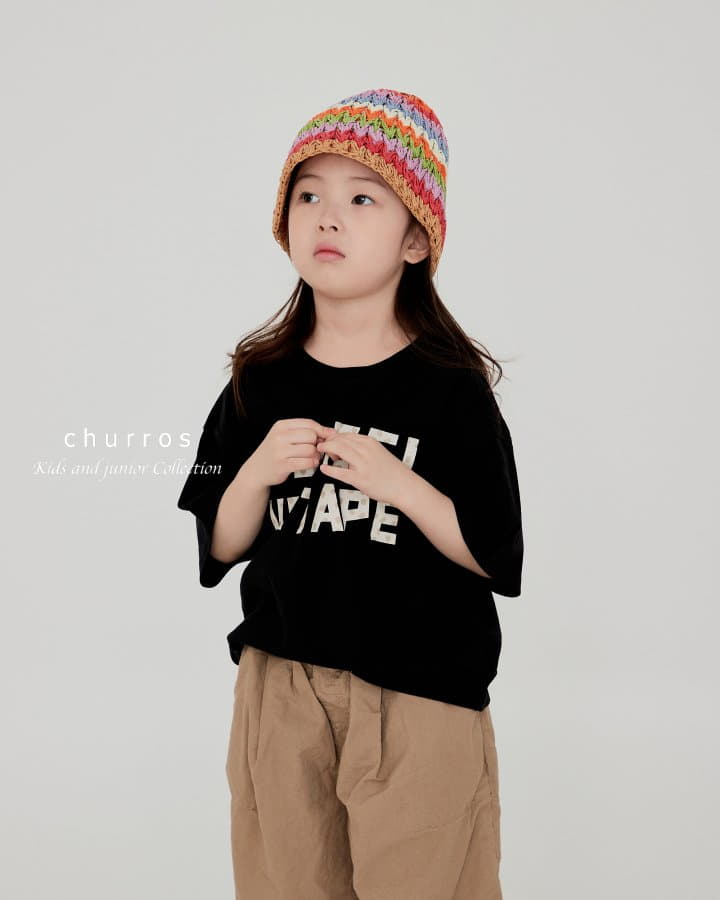 Churros - Korean Children Fashion - #kidsshorts - Dalmatian English Tee - 12