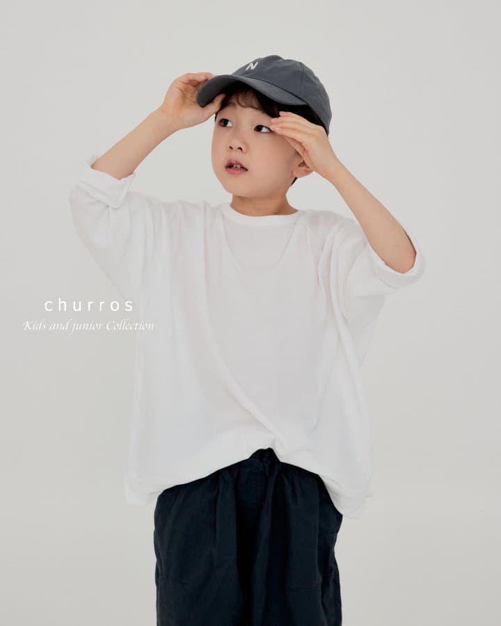 Churros - Korean Children Fashion - #kidsshorts - Summer Cotton Tee - 9
