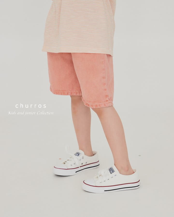 Churros - Korean Children Fashion - #kidsshorts - Pigment Cotton Shorts - 12