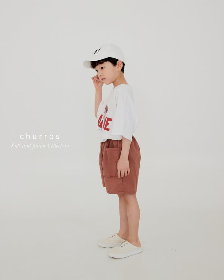 Churros - Korean Children Fashion - #kidsstore - Square Pocket Shorts - 9