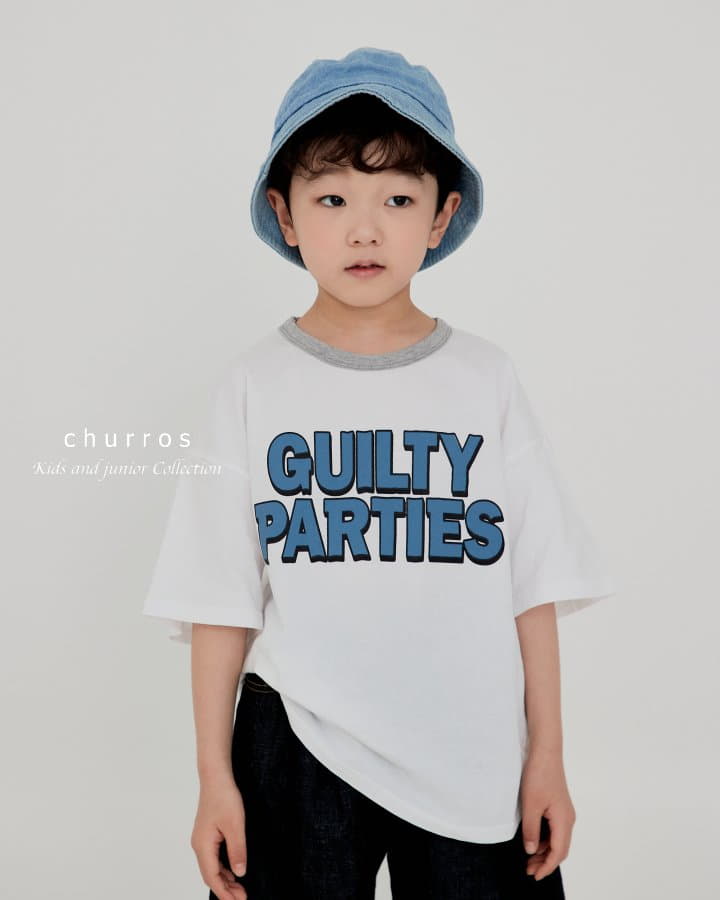 Churros - Korean Children Fashion - #kidsstore - Parties Piping Tee - 3