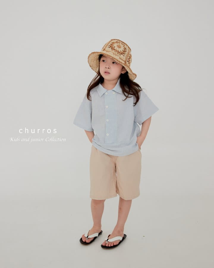 Churros - Korean Children Fashion - #kidsstore - Double Button Shirt - 12