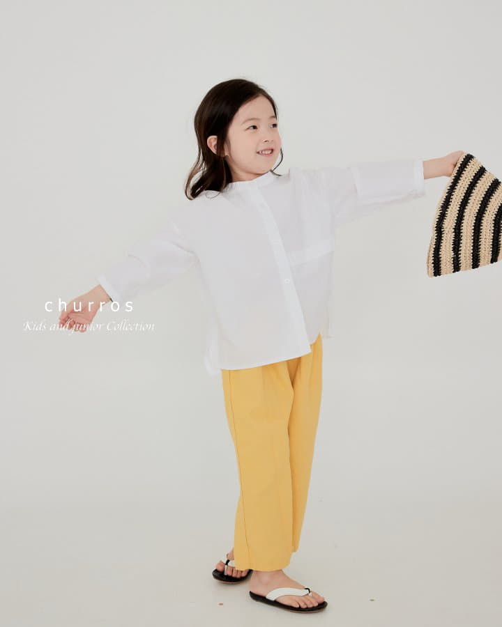 Churros - Korean Children Fashion - #kidzfashiontrend - Ice Slub Pants - 2
