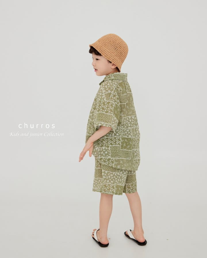 Churros - Korean Children Fashion - #littlefashionista - Sahara Top Bottom Set - 11
