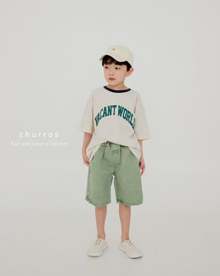 Churros - Korean Children Fashion - #littlefashionista - Pigment Cotton Shorts - 2