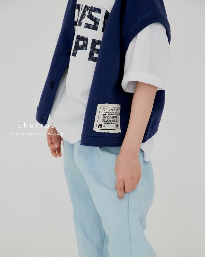 Churros - Korean Children Fashion - #magicofchildhood - Overfit Vest - 6