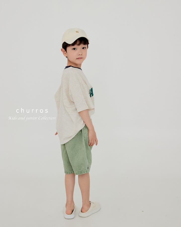 Churros - Korean Children Fashion - #magicofchildhood - Pigment Cotton Shorts - 3