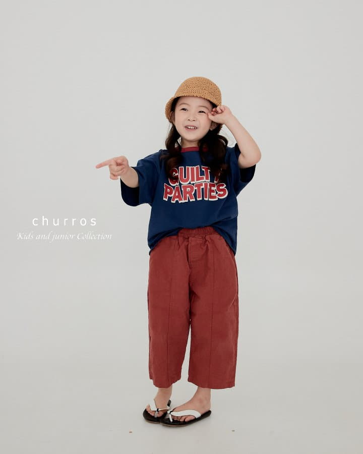 Churros - Korean Children Fashion - #minifashionista - Parties Piping Tee - 8