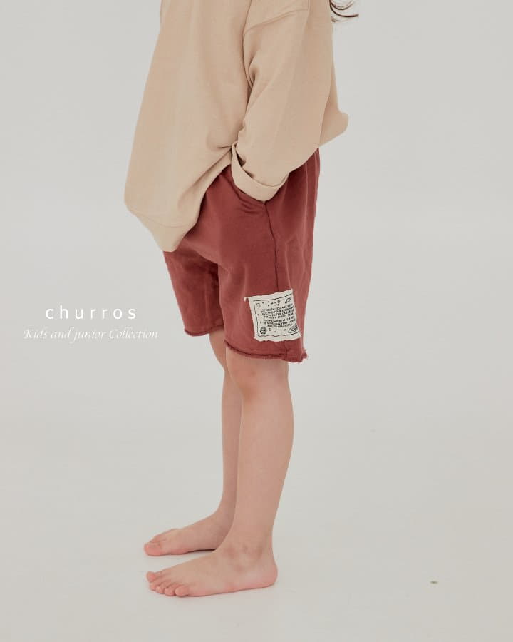 Churros - Korean Children Fashion - #prettylittlegirls - Space Patch Shorts - 7