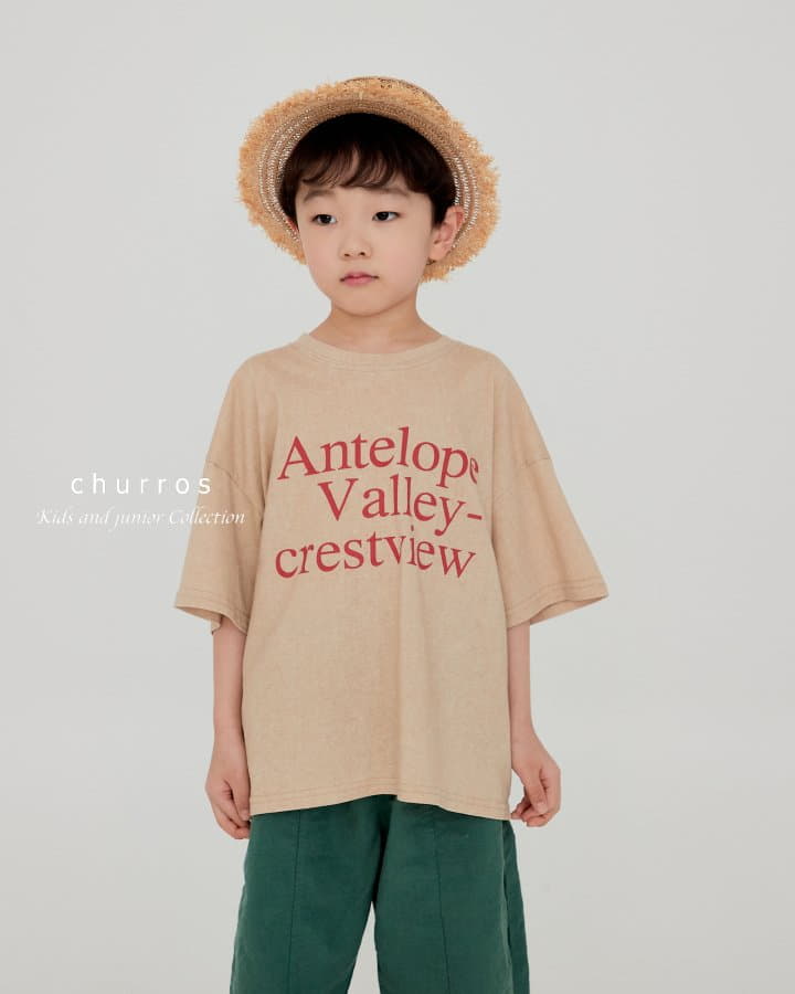 Churros - Korean Children Fashion - #prettylittlegirls - Valley Pigment Tee - 2