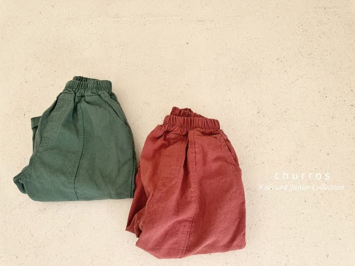 Churros - Korean Children Fashion - #prettylittlegirls - Slit Line Pants