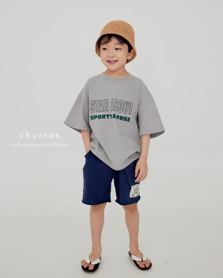 Churros - Korean Children Fashion - #stylishchildhood - Space Patch Shorts - 10