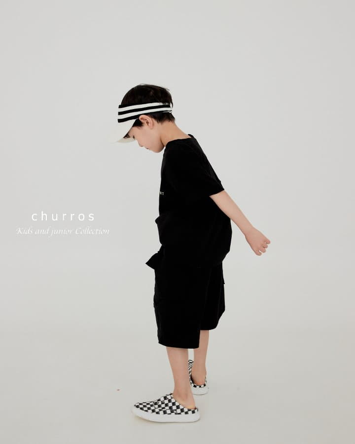 Churros - Korean Children Fashion - #stylishchildhood - Big Pocket Cargo Shorts - 7