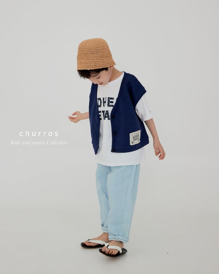 Churros - Korean Children Fashion - #stylishchildhood - Dalmatian English Tee - 6