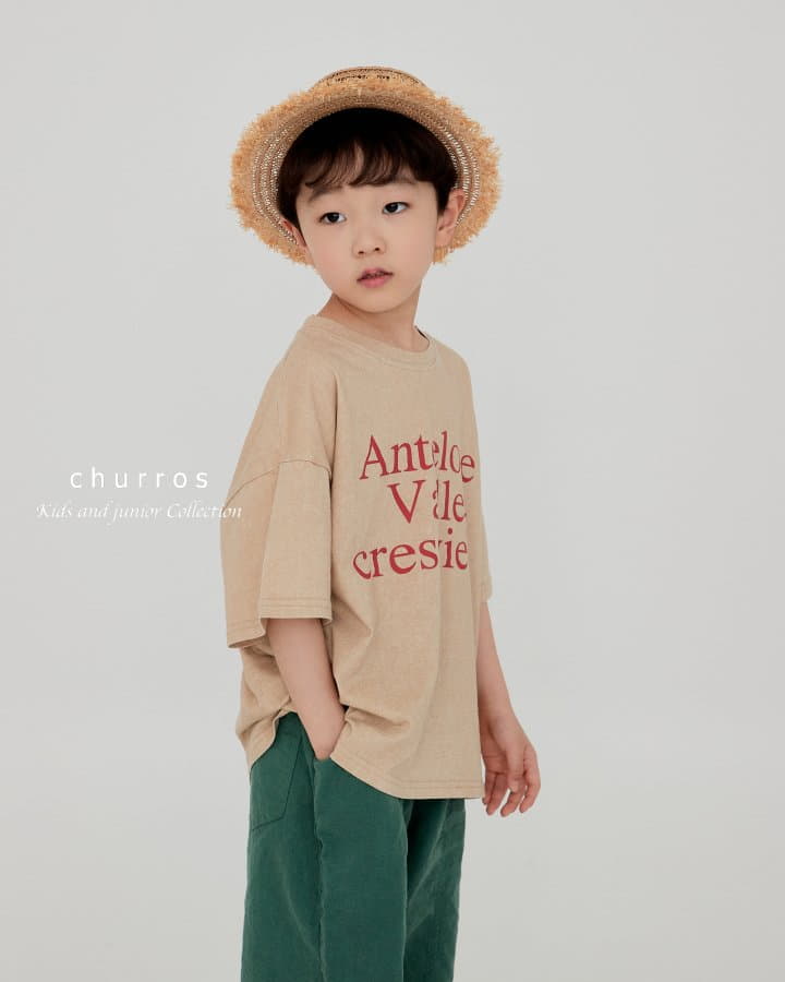 Churros - Korean Children Fashion - #stylishchildhood - Valley Pigment Tee - 5