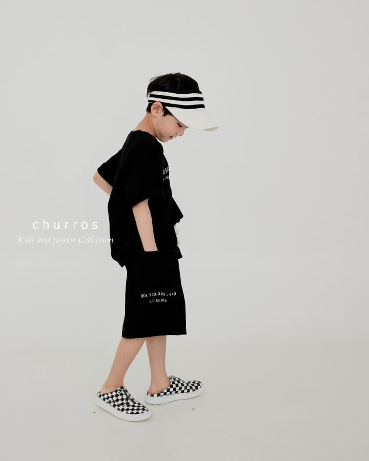 Churros - Korean Children Fashion - #todddlerfashion - Stemp Lettering Tee - 6