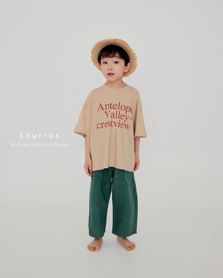 Churros - Korean Children Fashion - #todddlerfashion - Valley Pigment Tee - 3