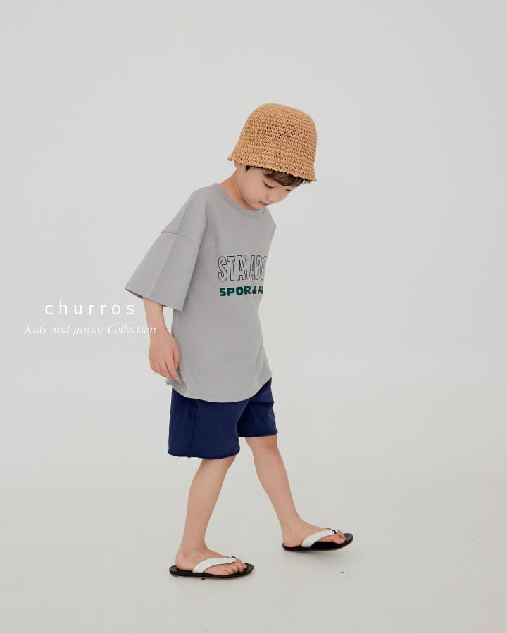 Churros - Korean Children Fashion - #toddlerclothing - Space Patch Shorts - 9