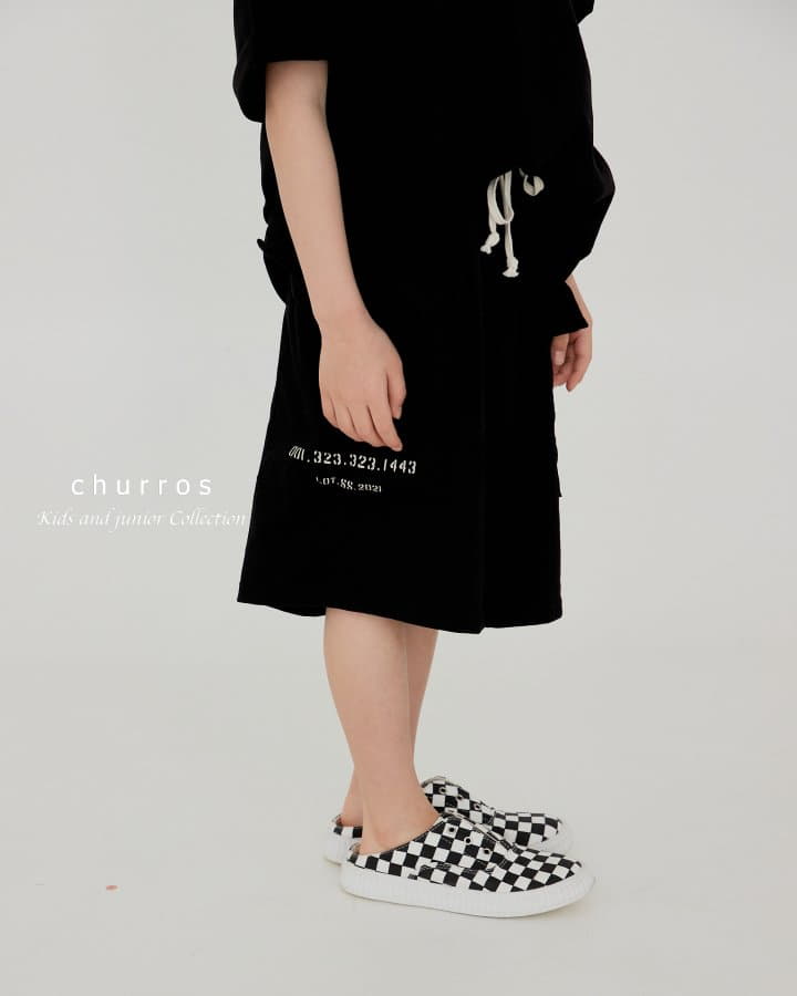 Churros - Korean Children Fashion - #toddlerclothing - Big Pocket Cargo Shorts - 6