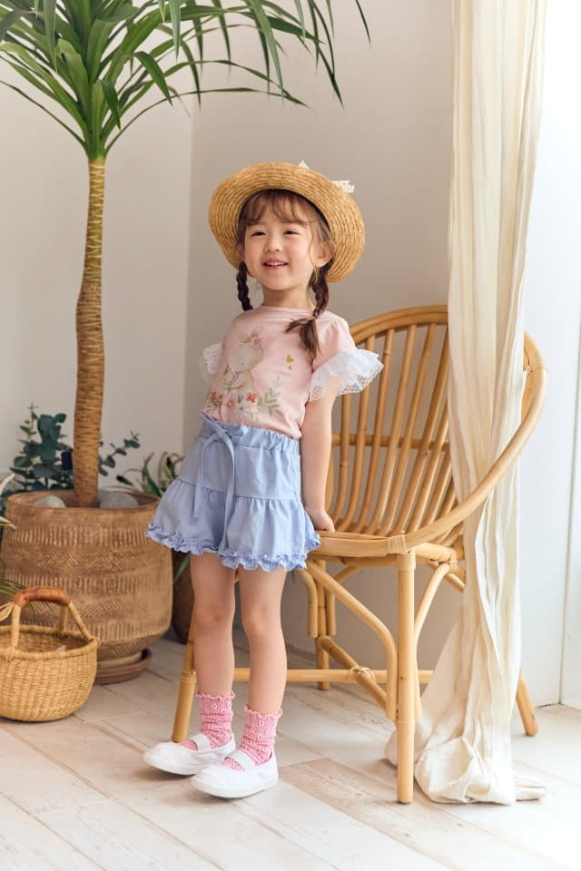 Coco Ribbon - Korean Children Fashion - #Kfashion4kids - Less Barnie Tee - 9