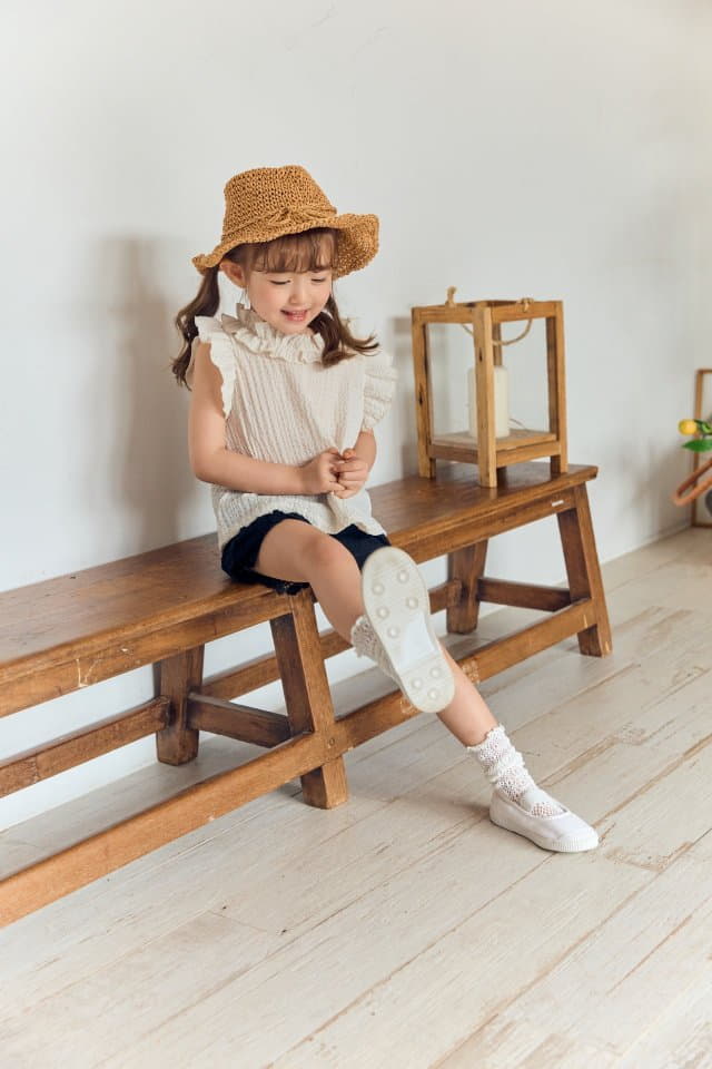 Coco Ribbon - Korean Children Fashion - #childofig - Embo Blouse - 8