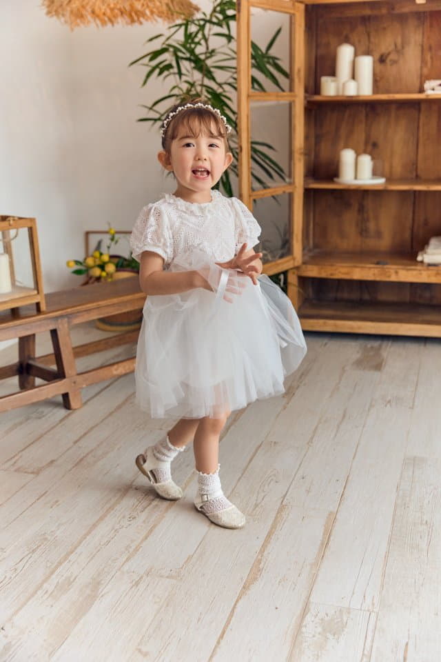 Coco Ribbon - Korean Children Fashion - #childrensboutique - Rozly One-piece