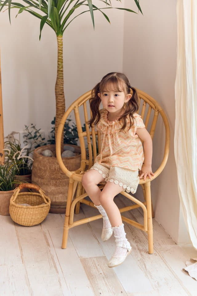 Coco Ribbon - Korean Children Fashion - #discoveringself - Wave Blouse - 7