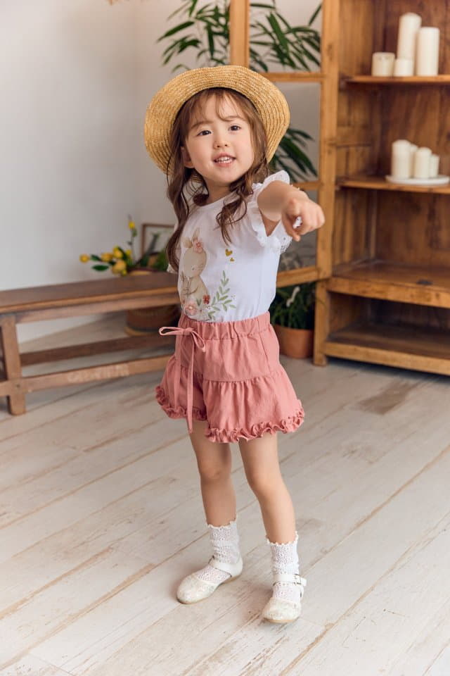 Coco Ribbon - Korean Children Fashion - #designkidswear - Less Barnie Tee - 4