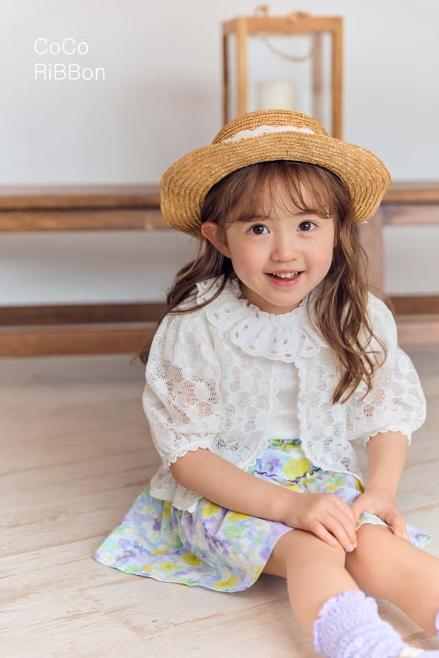 Coco Ribbon - Korean Children Fashion - #discoveringself - Lace Cardigan