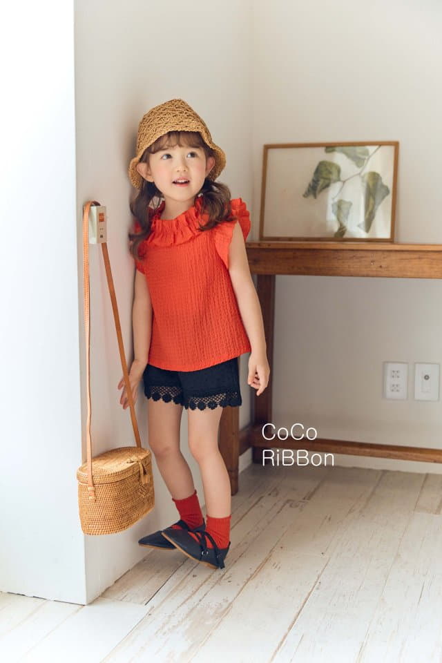 Coco Ribbon - Korean Children Fashion - #fashionkids - Embo Blouse - 12