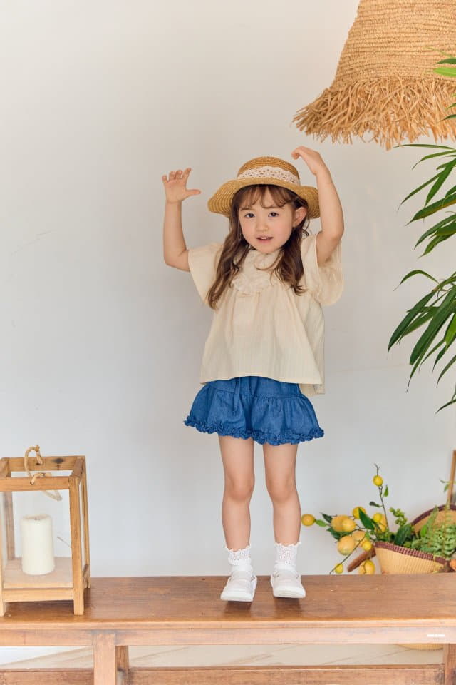 Coco Ribbon - Korean Children Fashion - #kidsshorts - Bella Blouse - 11