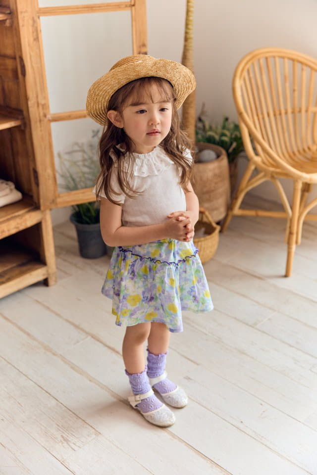 Coco Ribbon - Korean Children Fashion - #kidsshorts - Jue Jue Tee - 10
