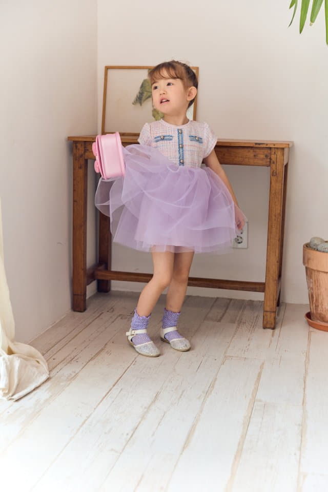 Coco Ribbon - Korean Children Fashion - #kidsshorts - Coco Elly One-piece - 3