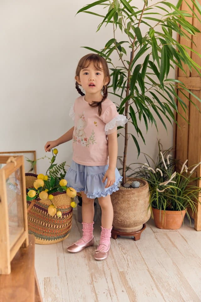Coco Ribbon - Korean Children Fashion - #kidsstore - Less Barnie Tee - 7
