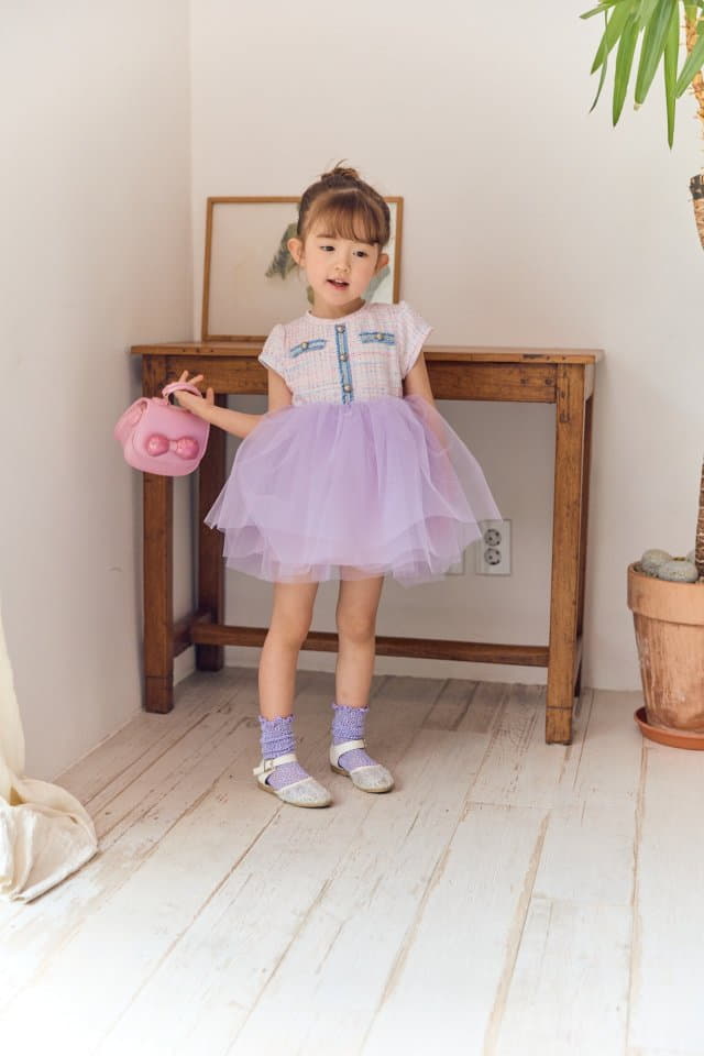 Coco Ribbon - Korean Children Fashion - #kidsshorts - Coco Elly One-piece - 4