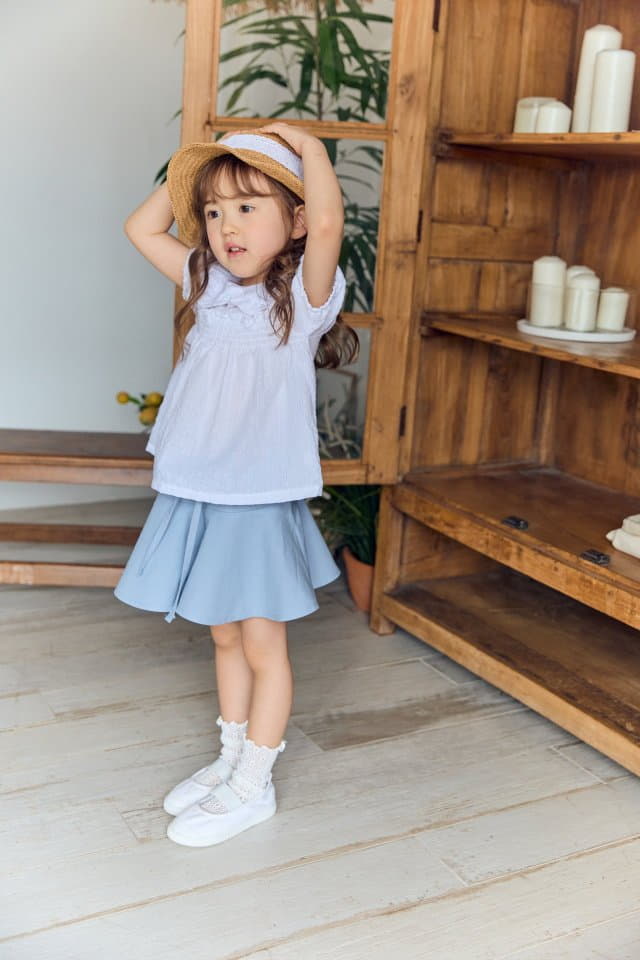 Coco Ribbon - Korean Children Fashion - #kidsstore - Elly Collar Blouse - 3
