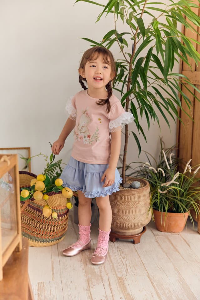 Coco Ribbon - Korean Children Fashion - #kidzfashiontrend - Less Barnie Tee - 8
