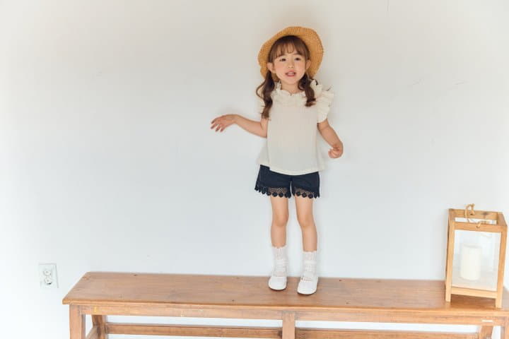 Coco Ribbon - Korean Children Fashion - #littlefashionista - Embo Blouse