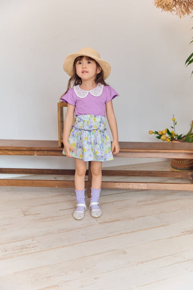 Coco Ribbon - Korean Children Fashion - #littlefashionista - Collar Tee - 11