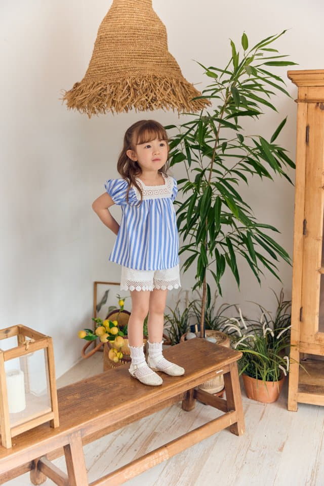 Coco Ribbon - Korean Children Fashion - #littlefashionista - Lace Pants - 4