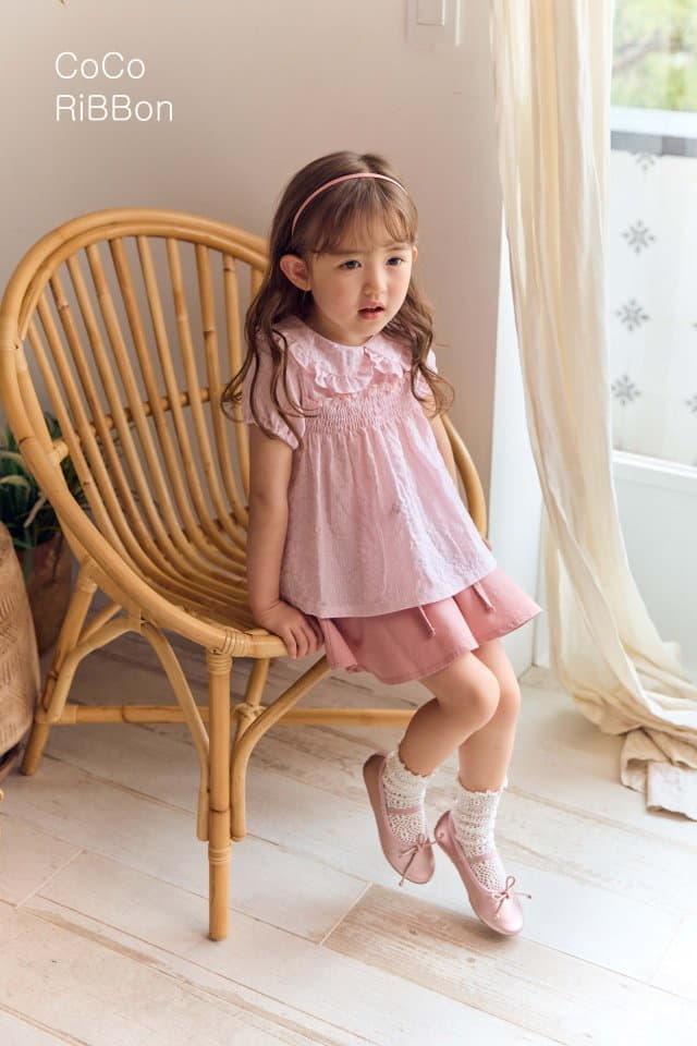 Coco Ribbon - Korean Children Fashion - #minifashionista - Elly Collar Blouse - 8
