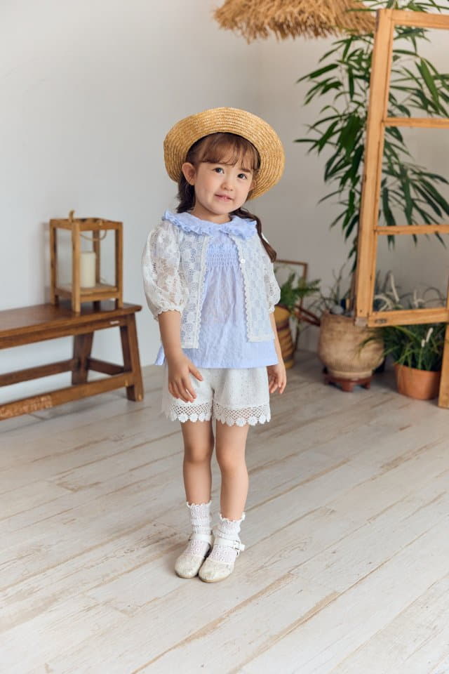 Coco Ribbon - Korean Children Fashion - #prettylittlegirls - Lace Cardigan - 10