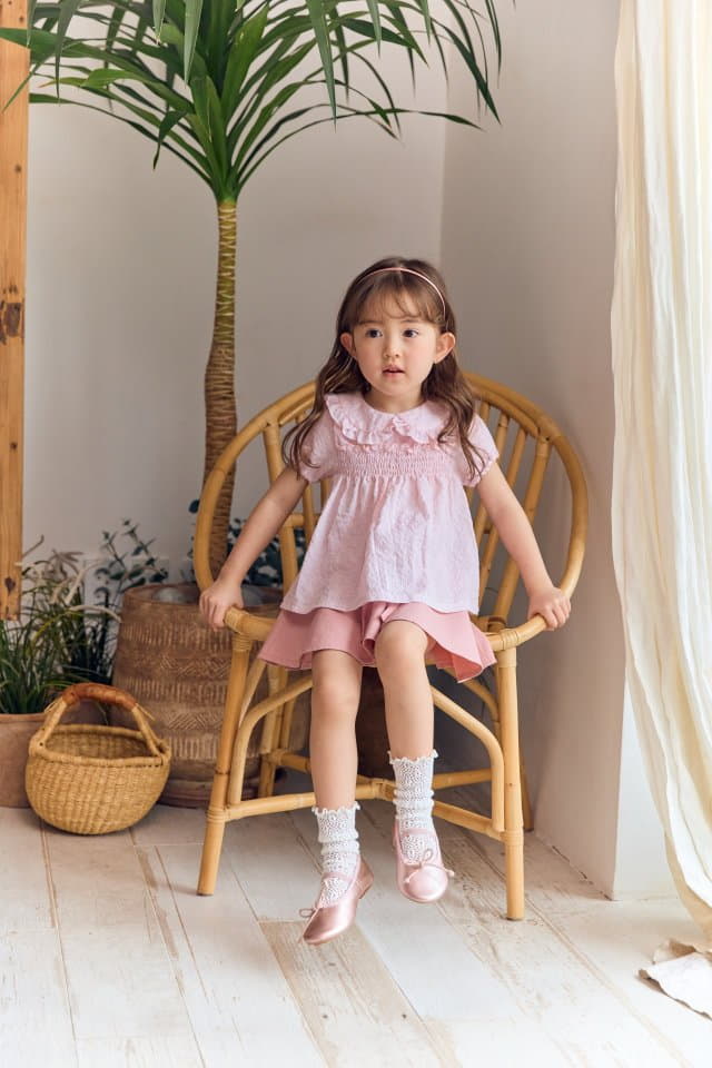 Coco Ribbon - Korean Children Fashion - #prettylittlegirls - Elly Collar Blouse - 9