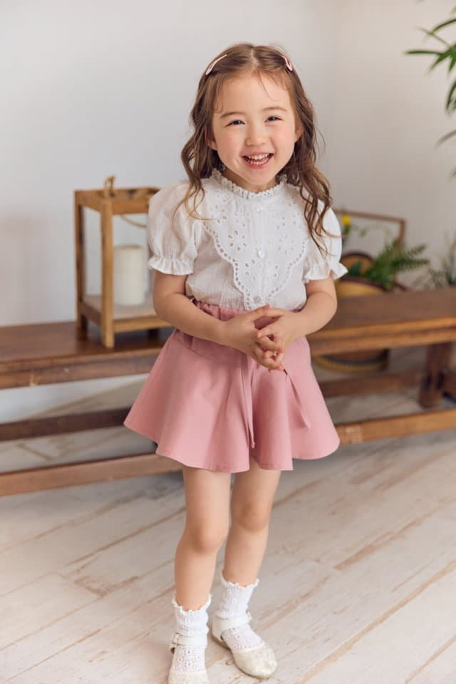 Coco Ribbon - Korean Children Fashion - #todddlerfashion - Roren Blouse - 9